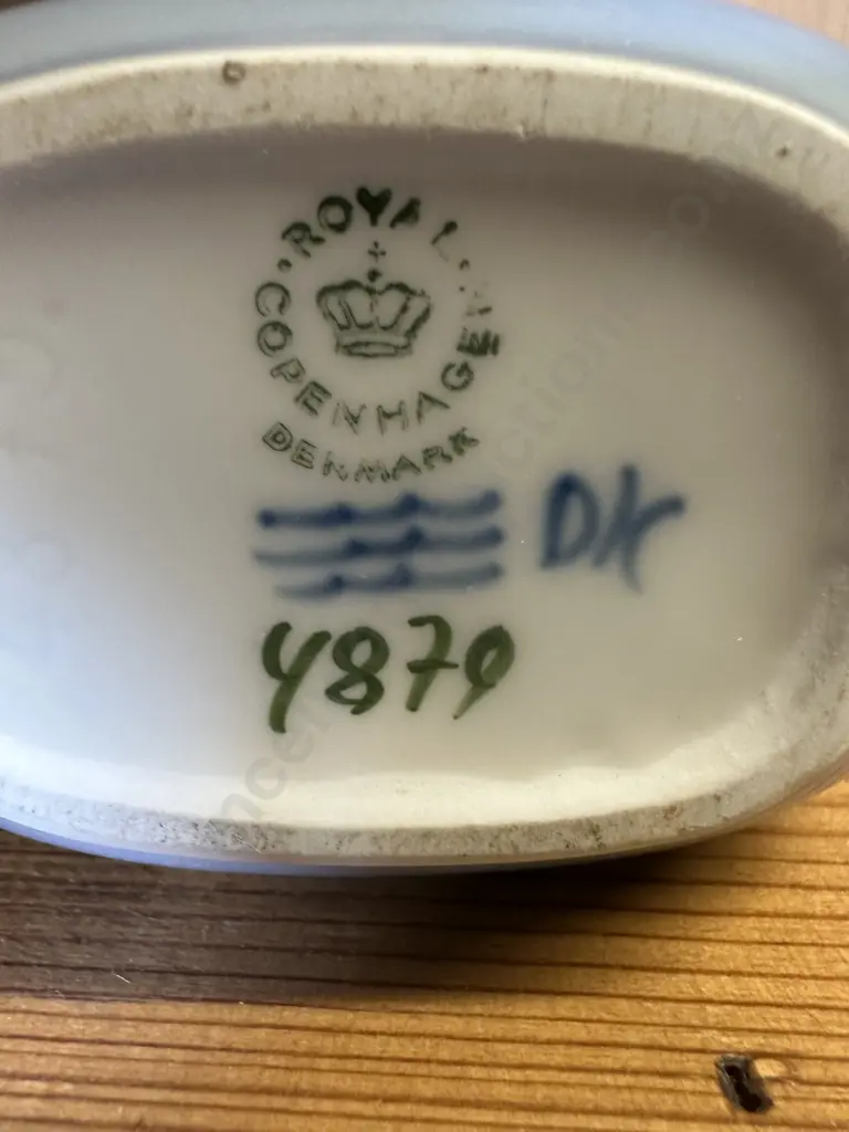 Royal Copenhagen Porcelain Vase #4879 Image 1++