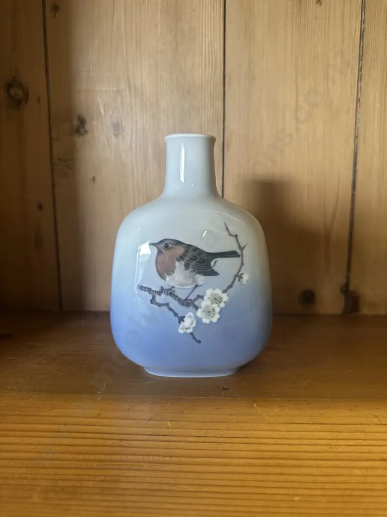 Royal Copenhagen Porcelain Vase #4879 Image 1++