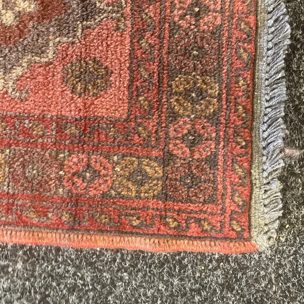 Persian Rug - Reds & Browns 60 x 42cm Image 1++