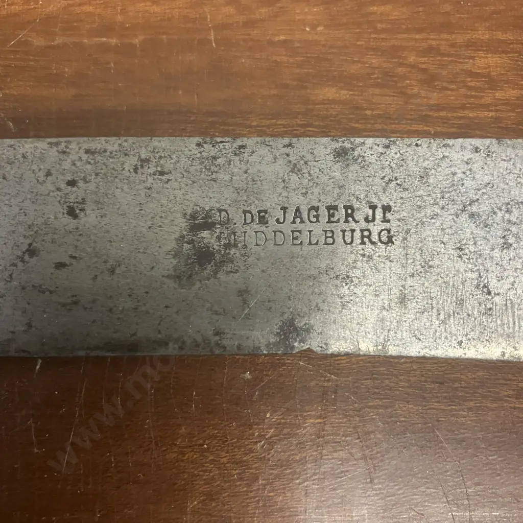 19th Century Zeeland Paeremes, D. De Jager Jr, Middelburg, Intricately Carved Boxwood Handle. L31cm Image 1++