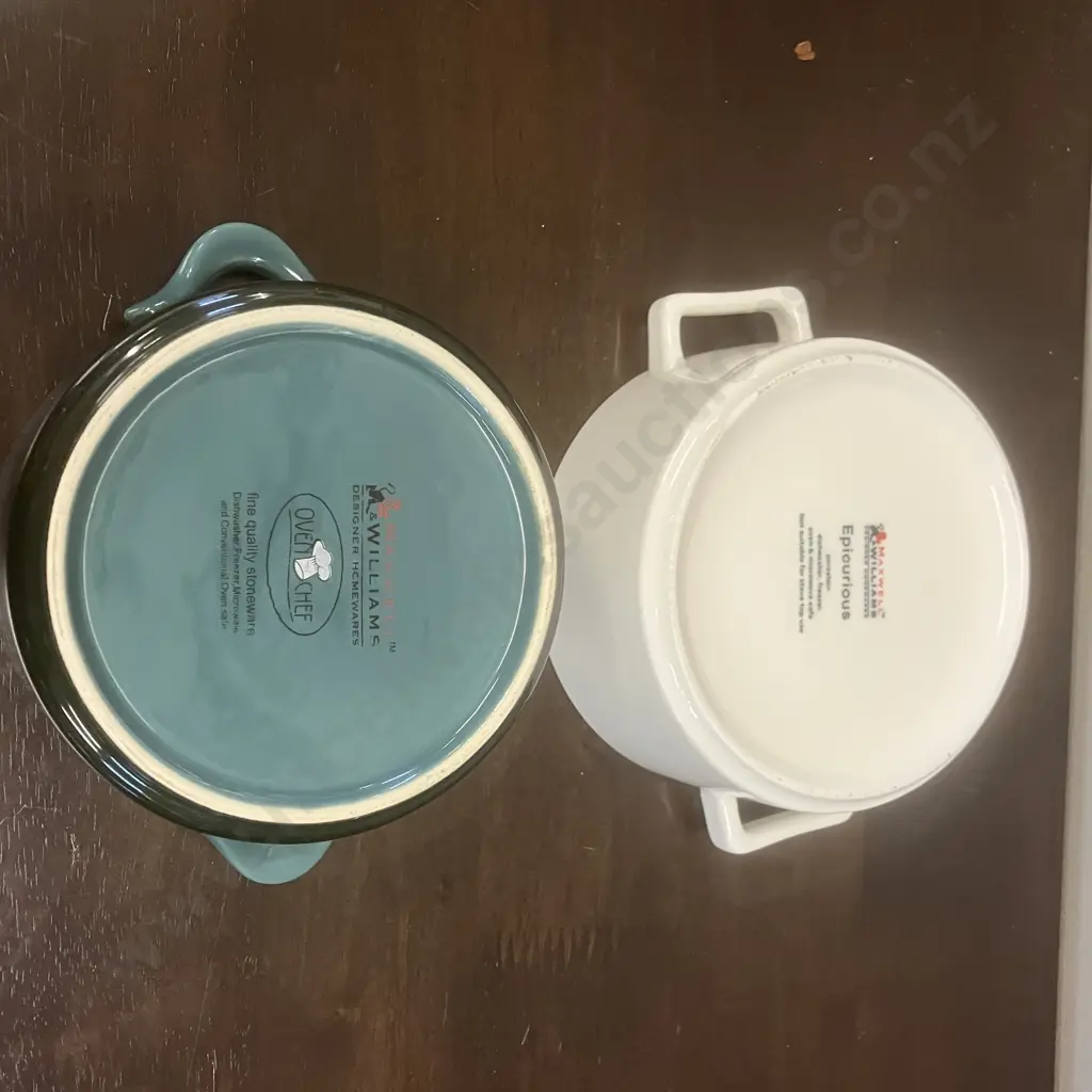 Simon Gault & Maxwell Williams Lidded Cookware Items x 3 Image 1++