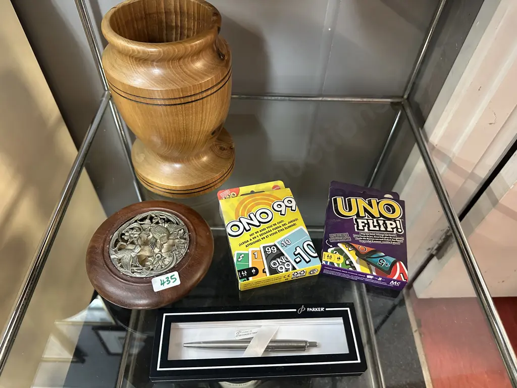 Wooden Ware, Parker Pen & Card Games  Image 1++