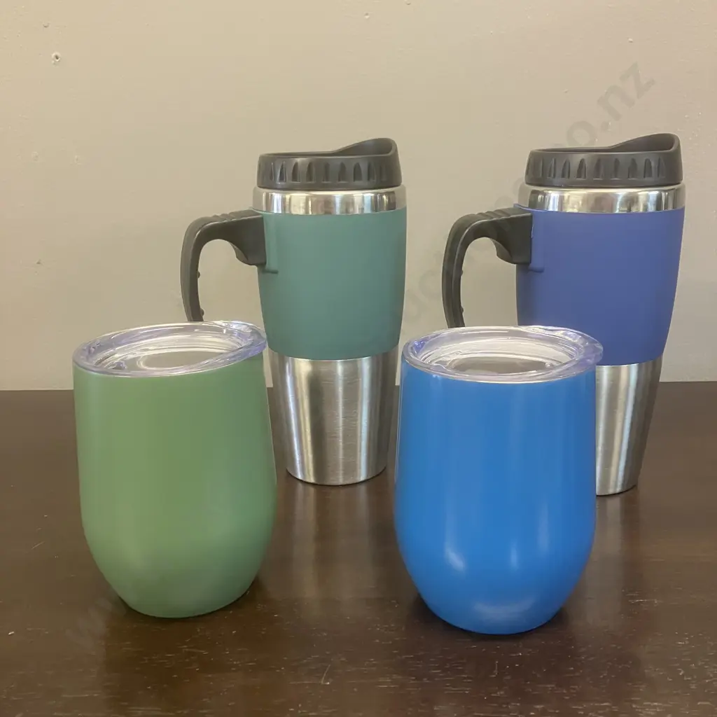 Four Travel Mugs Image 1++