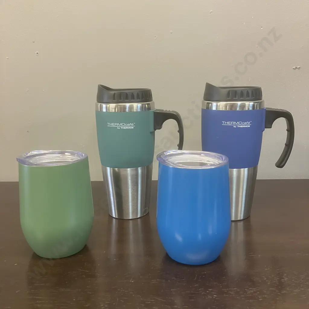 Four Travel Mugs Image 1++
