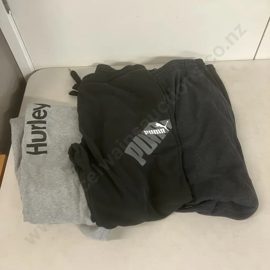 Puma, Armour & Hurley Trackpants Size XXL Image 1++