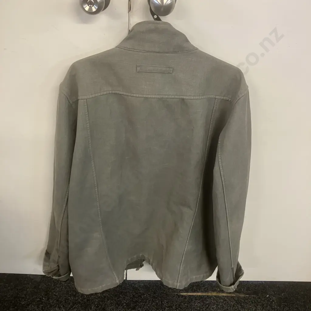 Enact by Kathmandu Hemp & Recycled Polyester Jacket Size XXL Image 1++