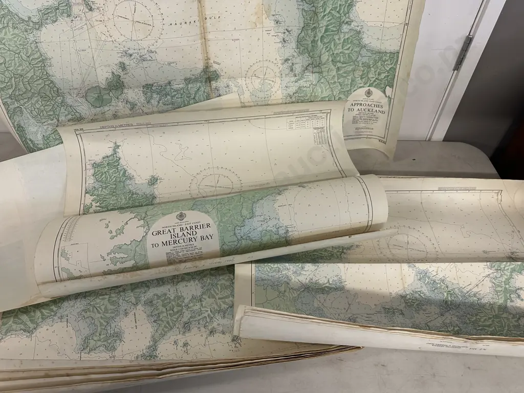 Selection Of Coastal Charts Image 1++