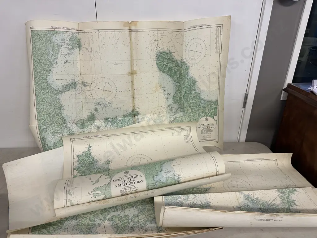 Selection Of Coastal Charts Image 1++