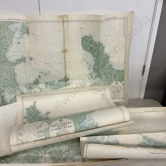 Selection Of Coastal Charts