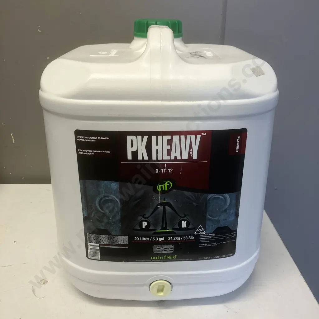 Nutrifield PK Heavy 0-11-12 Flower Liquid Fertiliser, 20 Litres Image 1++