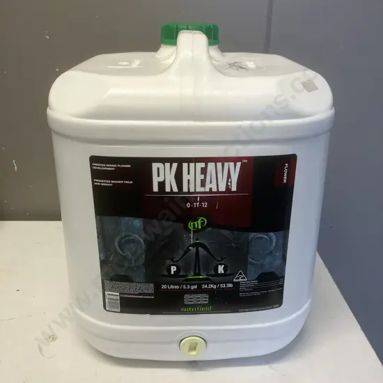 Nutrifield PK Heavy 0-11-12 Flower Liquid Fertiliser, 20 Litres