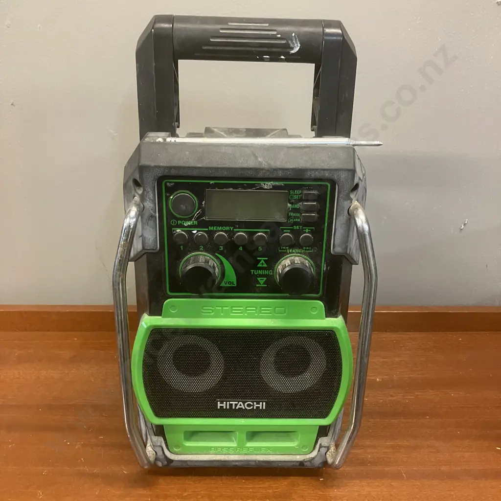 Hitachi Koki UR18DSL 9.6-18v Cordless Site Radio Skin Only Image 1++