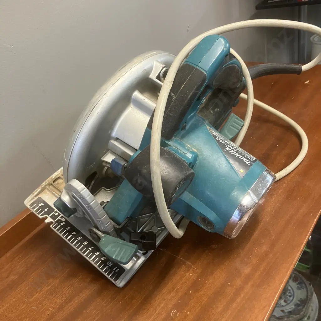 Makita 5007MGK 185mm (7-1/4") Circular Saw With New Blade In Moulded Case Image 1++