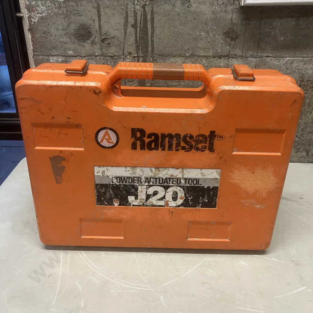 Ramset J208 Powder Actuated Tool In Case (As Found) Image 1++