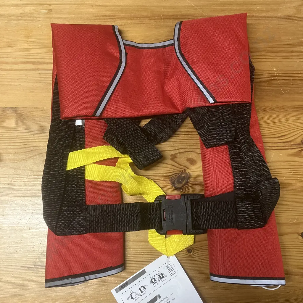 New 150N Auto/Manual Inflatable Adults Life Jacket Image 1++