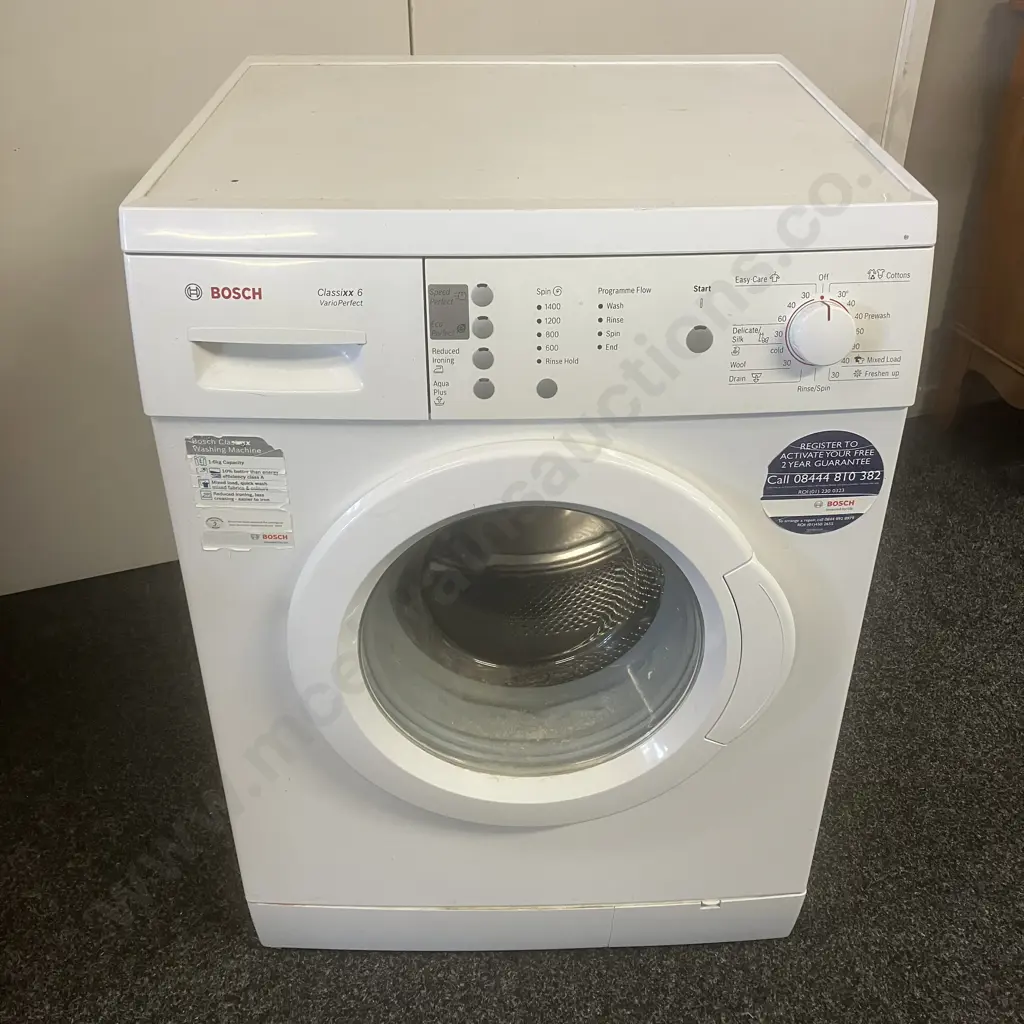 Bosch Classixx 6 Vario Perfect 6Kg Front Loader Washing Machine WAE28165GB Image 1++