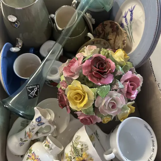 Assorted China Items Including Aynsley Etc Items (as found)