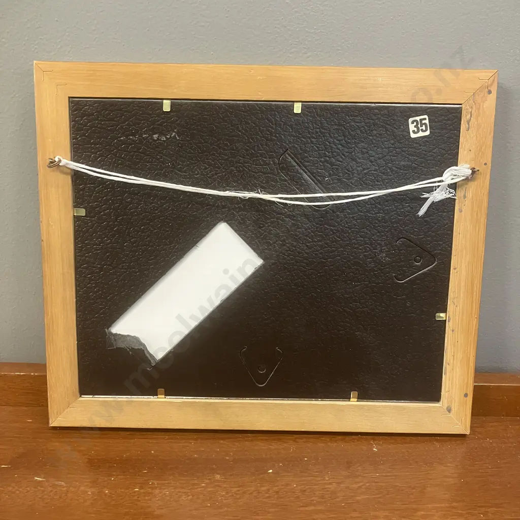 Charles Gregory 'Elstead Bridge, Surrey' Small Framed Print. 25 x 30cm Image 1++