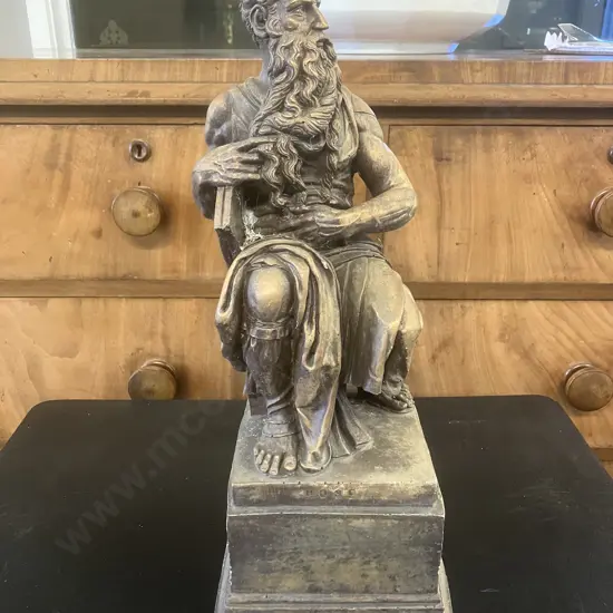 Michelangelo's Moses Statue 46cm High Figurine