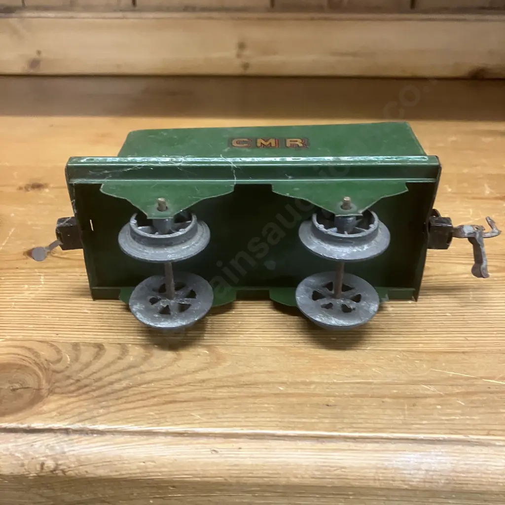 Rare New Zealand CRANKO 'The Mighty Atom', Live Steam 2.2.0 Locomotive And CMR Tender in O Gauge. c1952 Image 1++