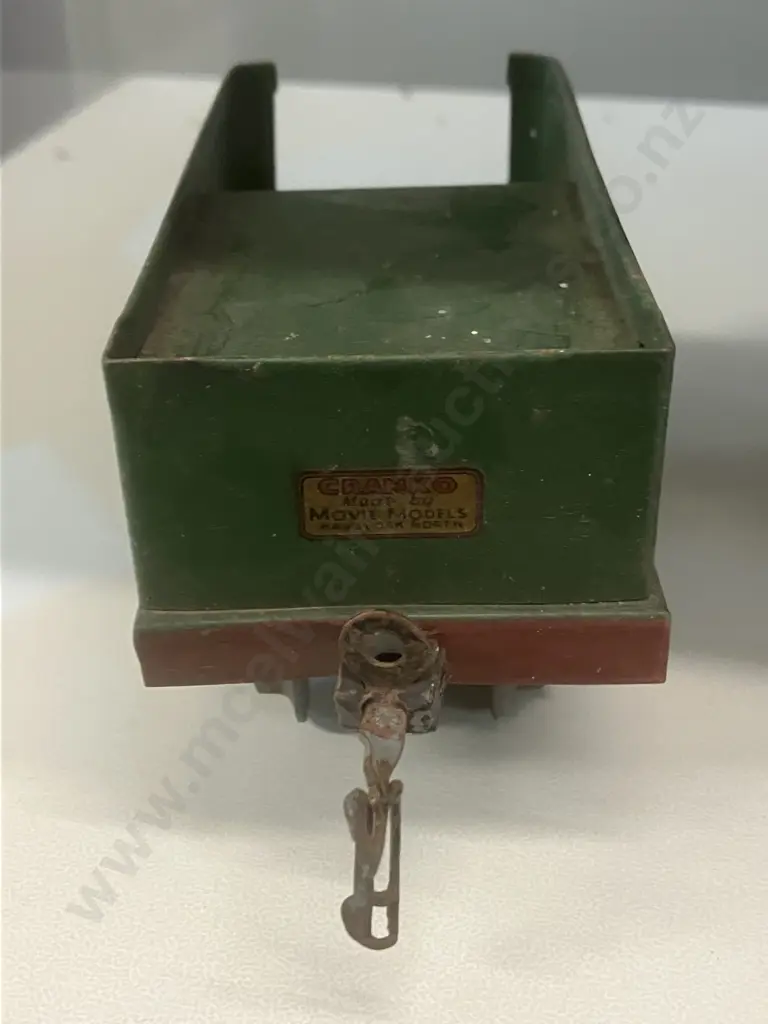 Rare New Zealand CRANKO 'The Mighty Atom', Live Steam 2.2.0 Locomotive And CMR Tender in O Gauge. c1952 Image 1++