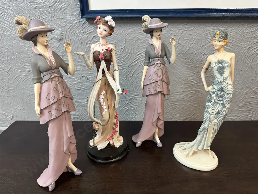 Selection Of Elegant Lady Figurines  Image 1++