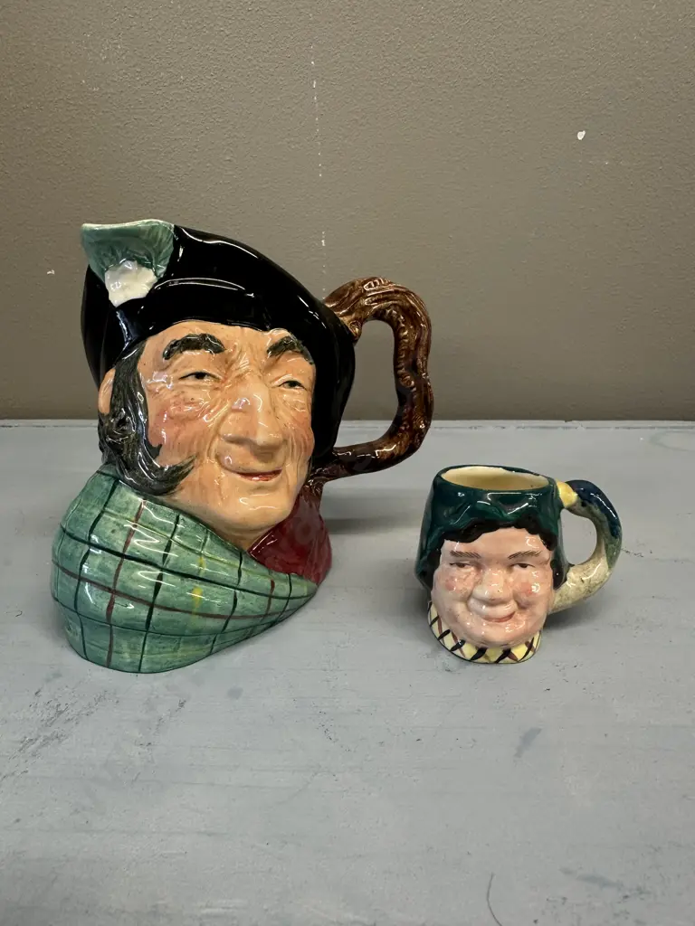 Kelsboro Ware 'Auld Mac' Character Jug & Miniature Pirate Image 1++