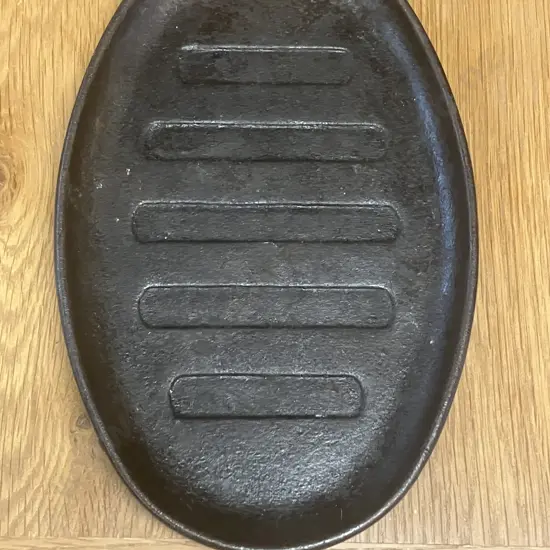 Vintage Marco-Ware Cast Iron Steak Plates