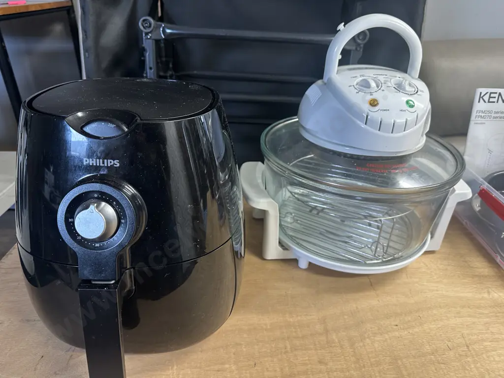 Philips HD9218 Air Fryer & Casera Glass Air Cooker Image 1++