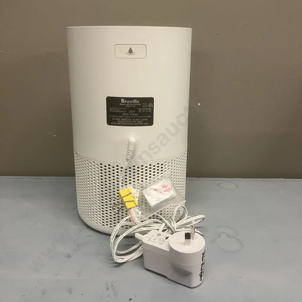 Breville The Smart Air Viral Protect Night Glow Purifier - Model LAP168 WHTANZ Image 1++