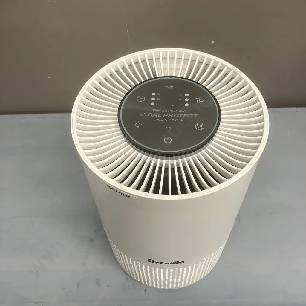Breville The Smart Air Viral Protect Night Glow Purifier - Model LAP168 WHTANZ Image 1++