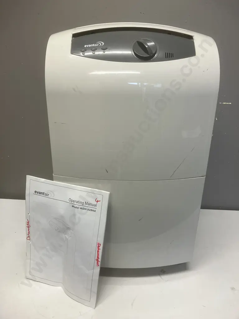 Evantair WDH-928HA Dehumidifier With Manual Image 1++