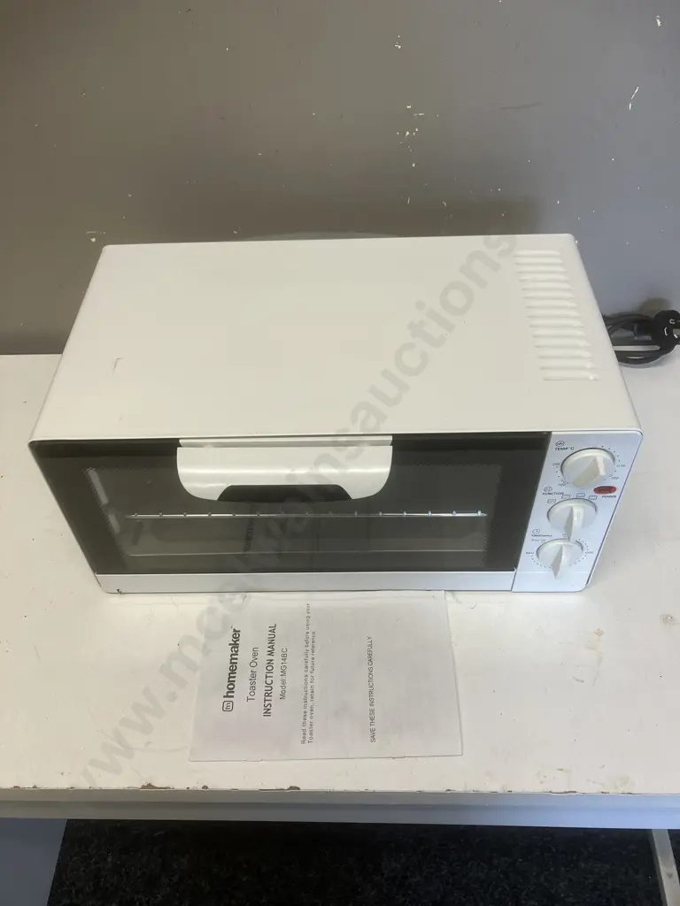 Homemaker Toaster Oven Model MG14BC With Manual Image 1++