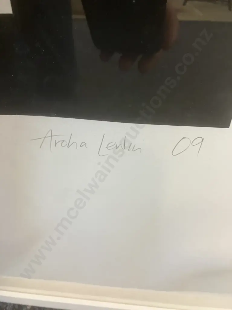 Aroha Lewin 'This Is Maori Art' Screenprint '09, Limited 5/100. 91.5 x 78cm Image 1++