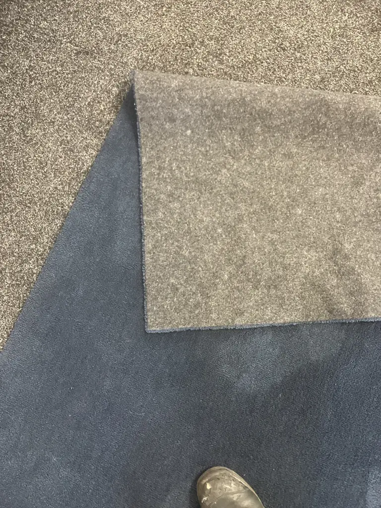 Belgium Rug Ex Briscoes - Rug Feel Dark Blue. 160 x 230cm Image 1++