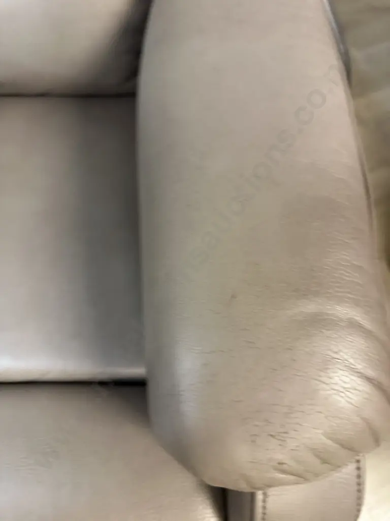 Mocha Leather Effect Recliner Armchair Image 1++