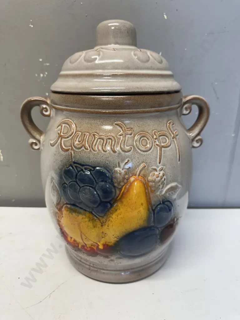 Rare West German Rumtopf By Scheurick Keramik #865-31 Image 1++