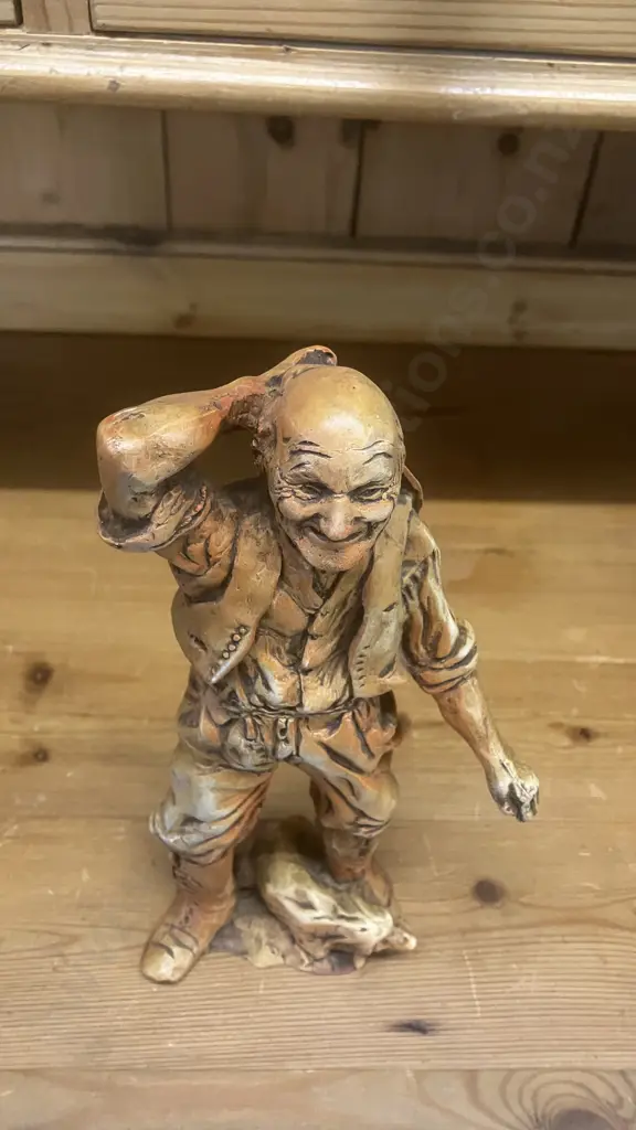 Gold Prospector Figurine Allen Davey & Co -  334 of 500 3rd Limited Edition. H23cm Image 1++