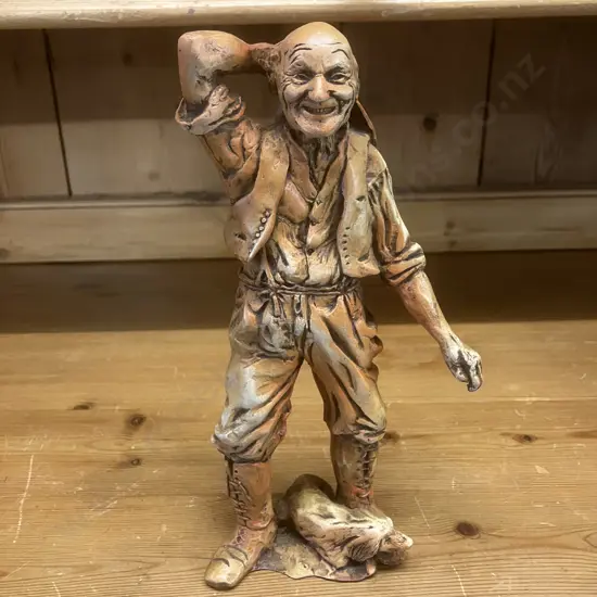 Gold Prospector Figurine Allen Davey & Co -  334 of 500 3rd Limited Edition. H23cm