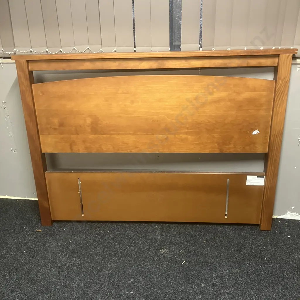 Northwood Rimu Coloured 107 x 150cm Wooden Headboard Image 1++