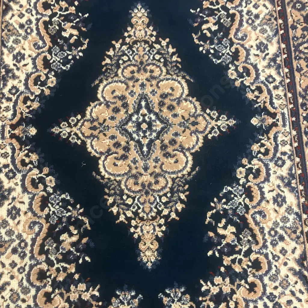 Blue & Beige Coloured Mat. 169 x 120cm Image 1++