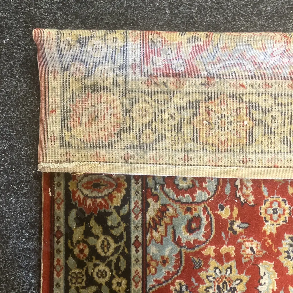 Floor Rug - Reds / Blues / Whites. 170 x 230cm Image 1++