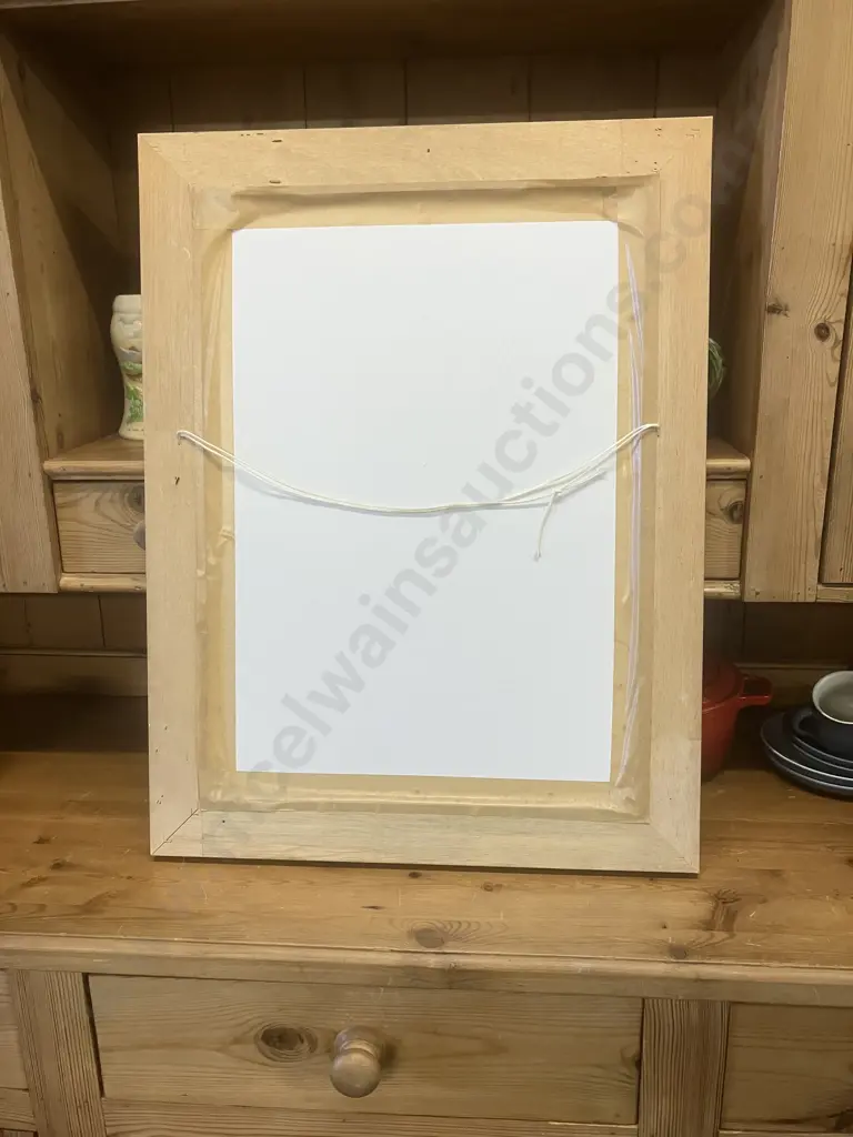 Raphael's Madonna & Child Art Print In Ornate Gilt Frame. 67.5 x 51.5cm Image 1++