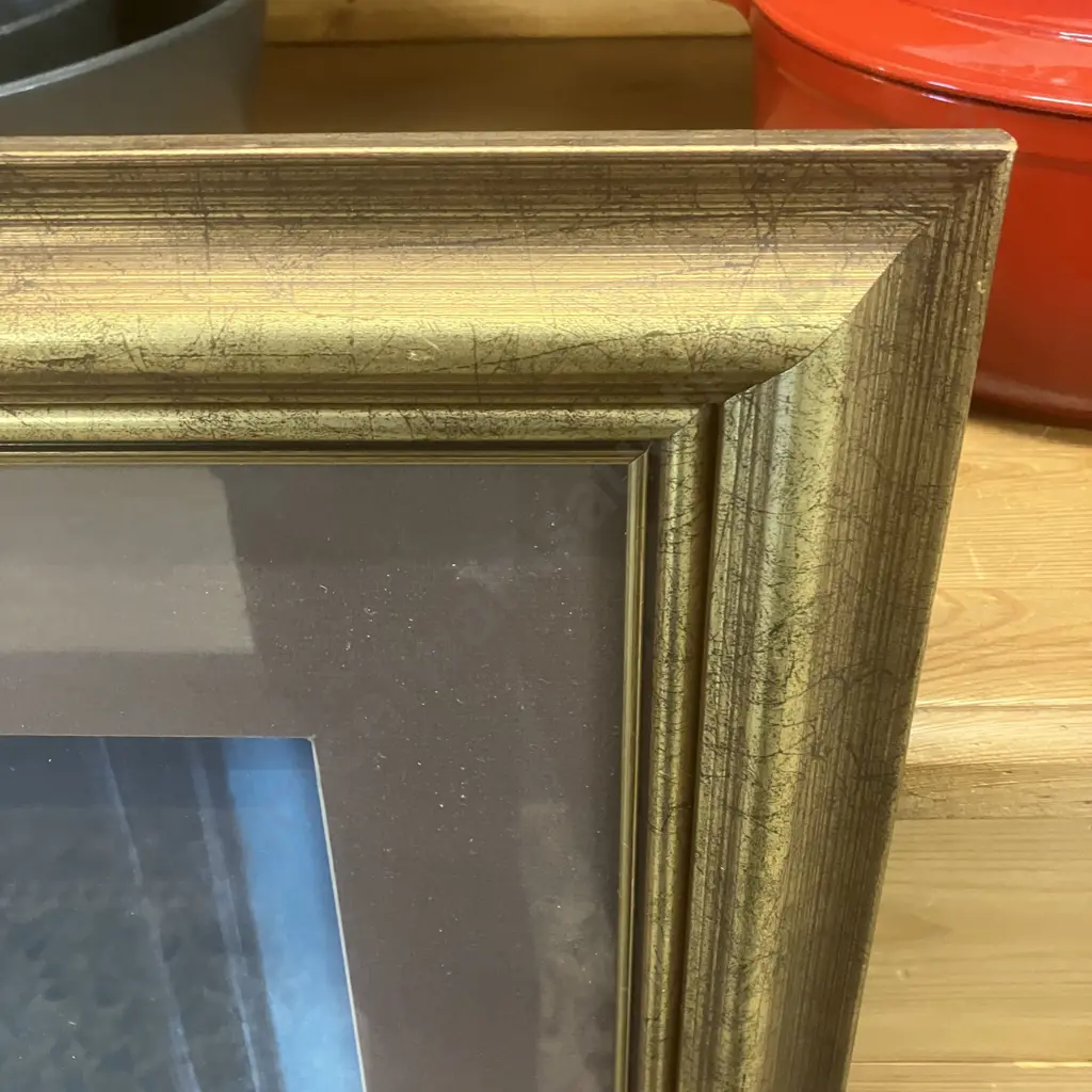 Eugene De Blaas The Balcony (1911) Glazed Framed Art Print. 105.5 x 80cm Image 1++