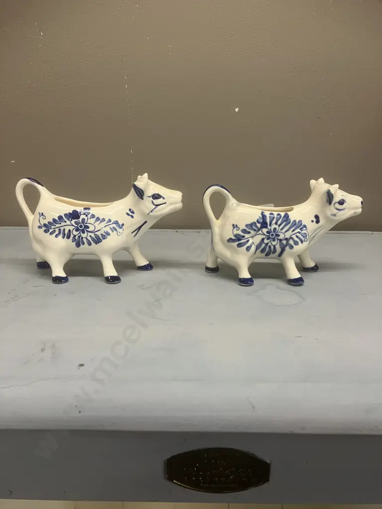 Vintage Delft Cow Creamers & Jersey Cow Creamer Image 1++