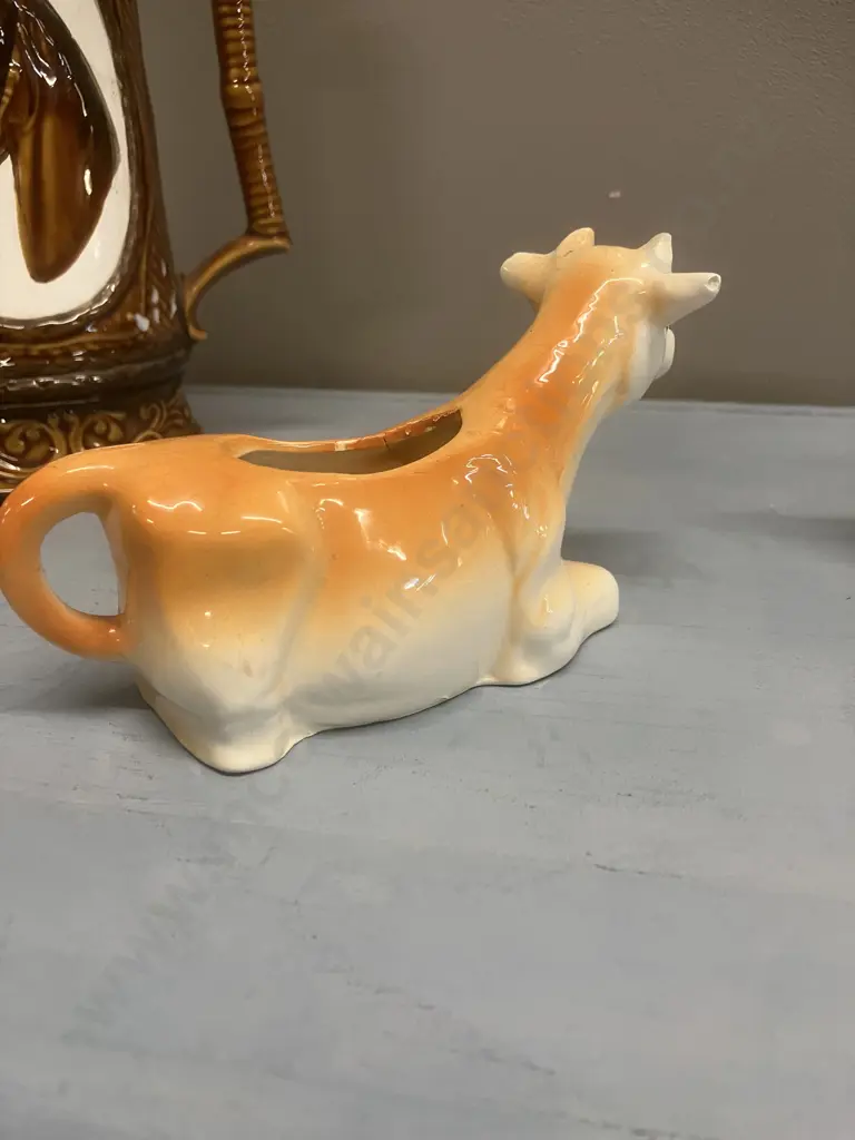 Vintage Delft Cow Creamers & Jersey Cow Creamer Image 1++