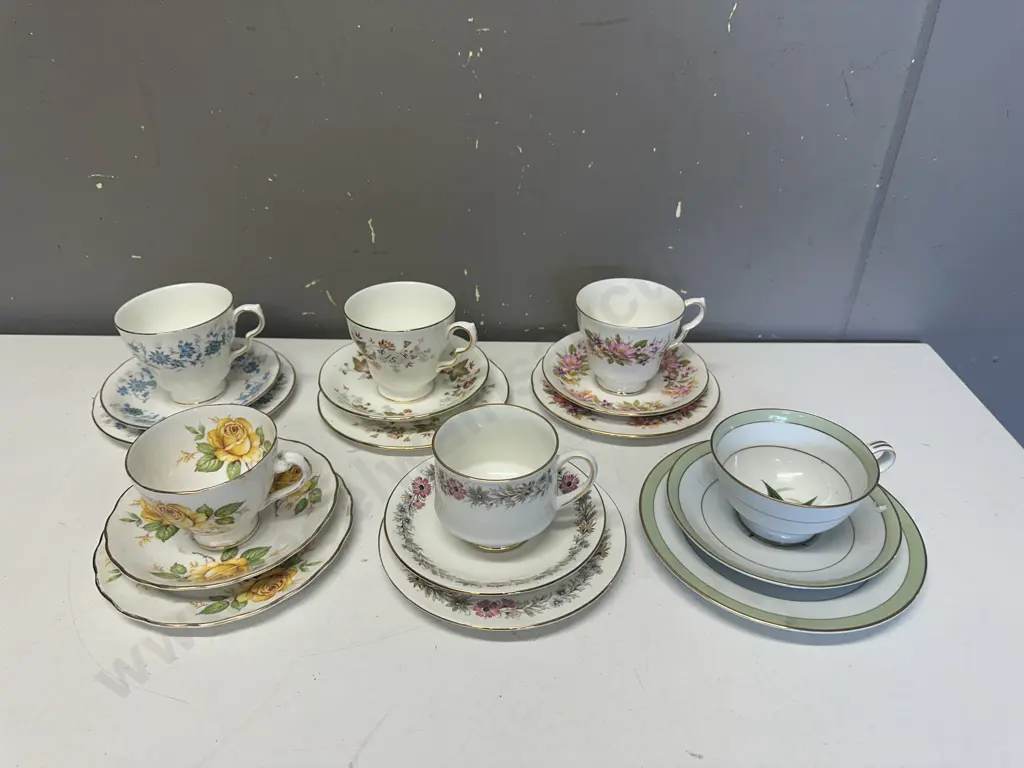 Trios x6 Including Paragon, Colclough Etc Image 1++