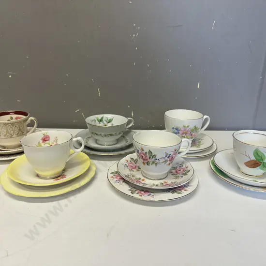 Trios x6 Including Springfield, Royal Stafford Etc