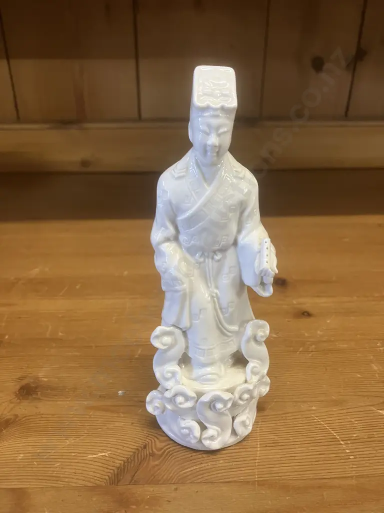 Chinese Blanc De Chine Porcelain Figural Group of the Eight Immortals. H16cm Image 1++