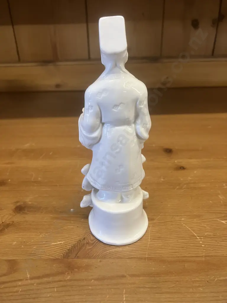 Chinese Blanc De Chine Porcelain Figural Group of the Eight Immortals. H16cm Image 1++